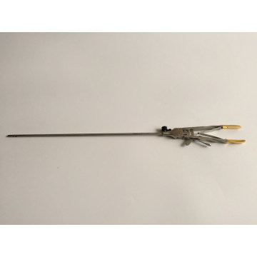 Acero inoxidable Laparoscopic Golden V Needle Holder Holder